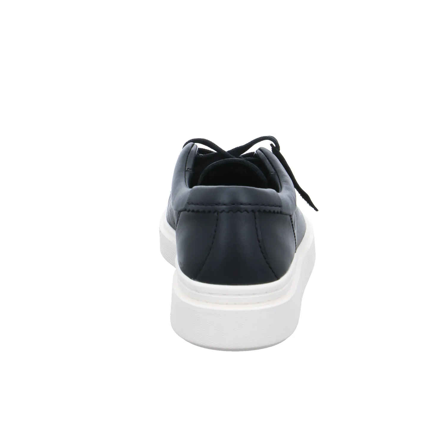 CLARKS Halbschuhe Sneaker Schwarz Leder