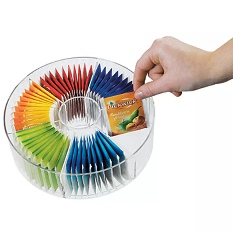 Mepal Vorratsdose für Teebeutel T-Time ø 20 cm transparent