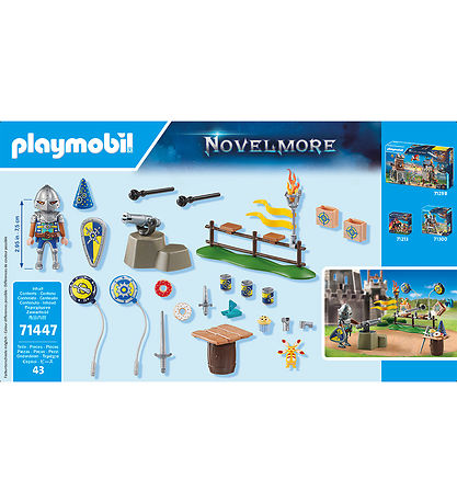 Playmobil Novelmore - Ridderens F?dselsdag - 71447 - 43 Dele
