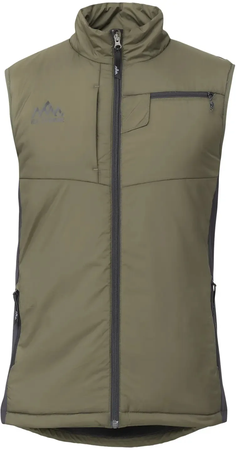 Heat Experience Men's Heated Hunt Vest Olive Green