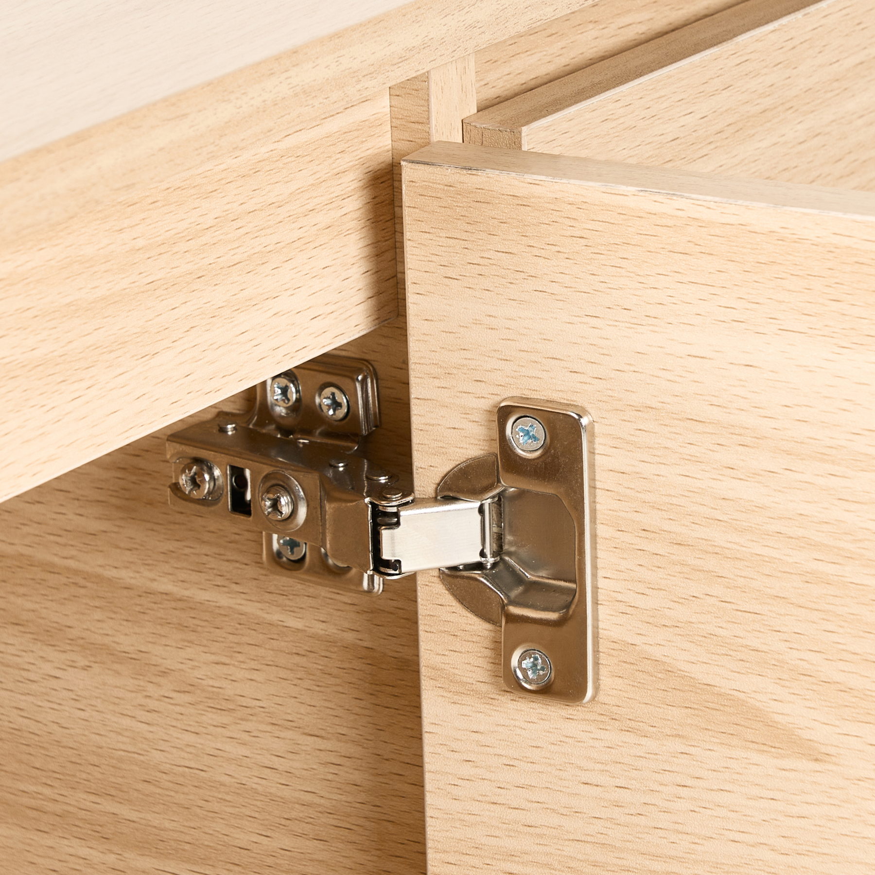 Beliani - CARDIGAN - Dressoir - Lichtbruin - Vezelplaat