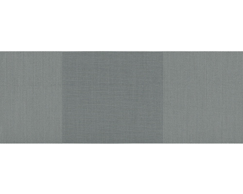 Cassettescherm Positano 3x2,5, stof Grey Stripe (REC-089), frame RAL 9016 verkeerswit, inclusief motor met noodhandzwengel en afstandsbediening