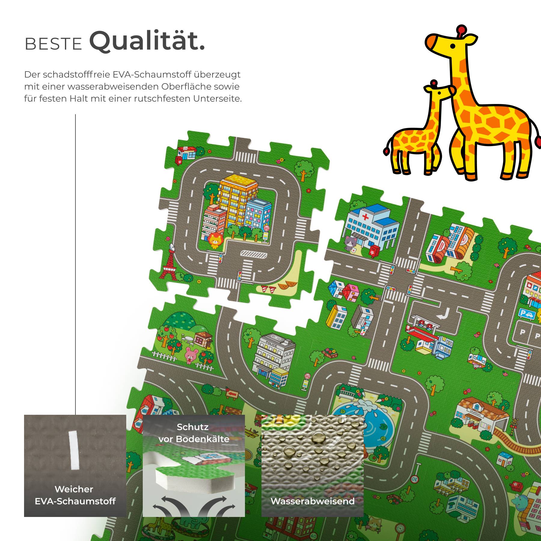 Puzzlematte MyCity