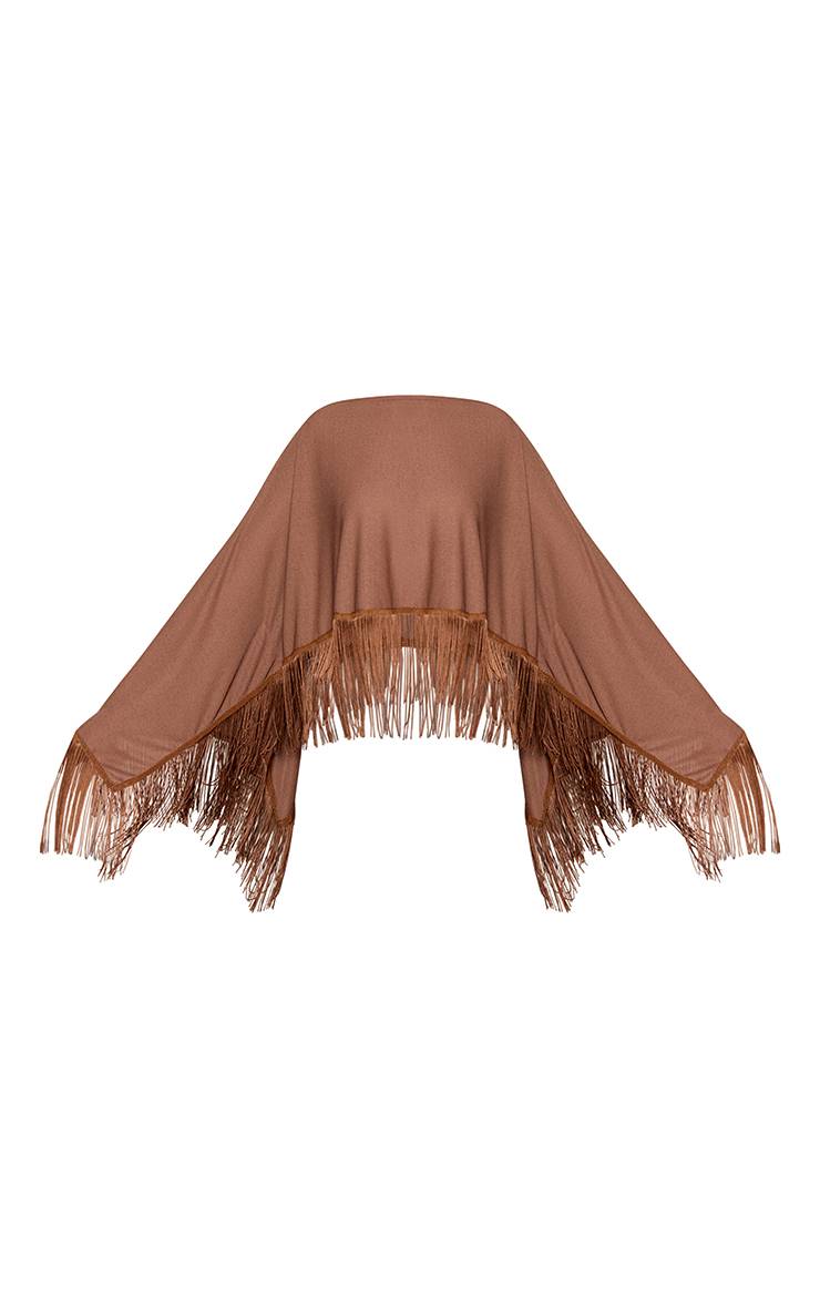 Chocolat Haut Asymétrique À Détails De Franges