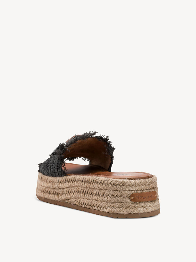 Slipper - zwart