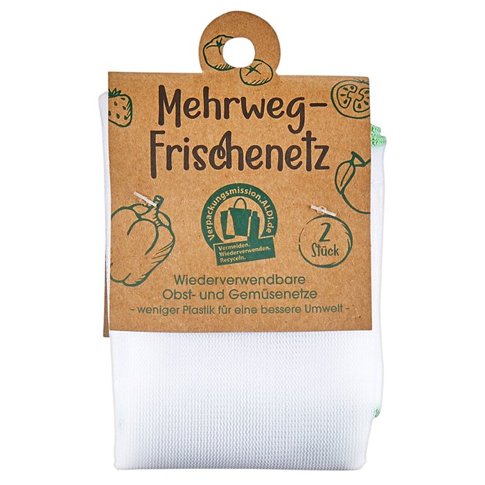 Mehrweg-Frischenetz 2 Stück