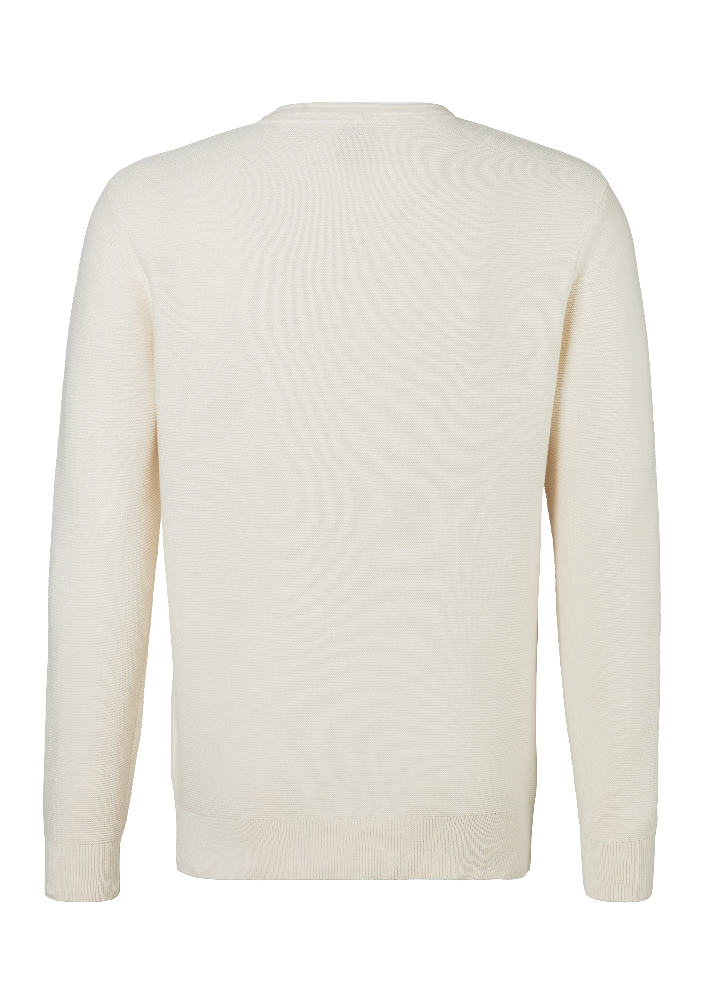 AUTHENTIC LE JOGGER Strickpullover , mit Double-Layer Optik, Pullover aus reiner Baumwolle
