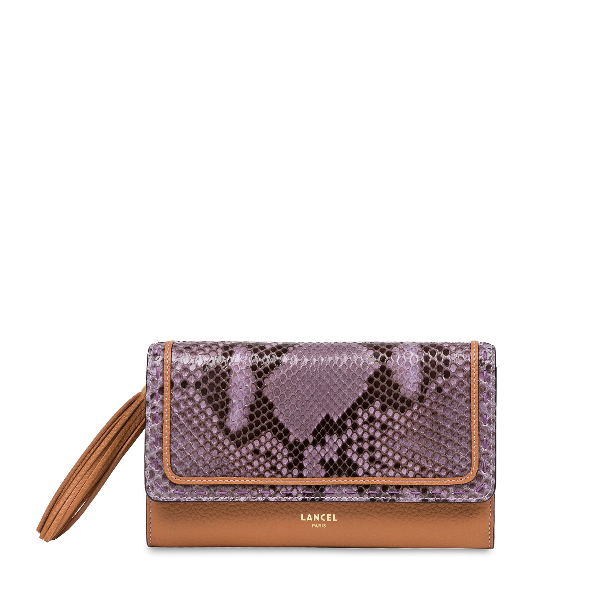 Portefeuille chaîne Premier Flirt de Lancel-Multico Camel