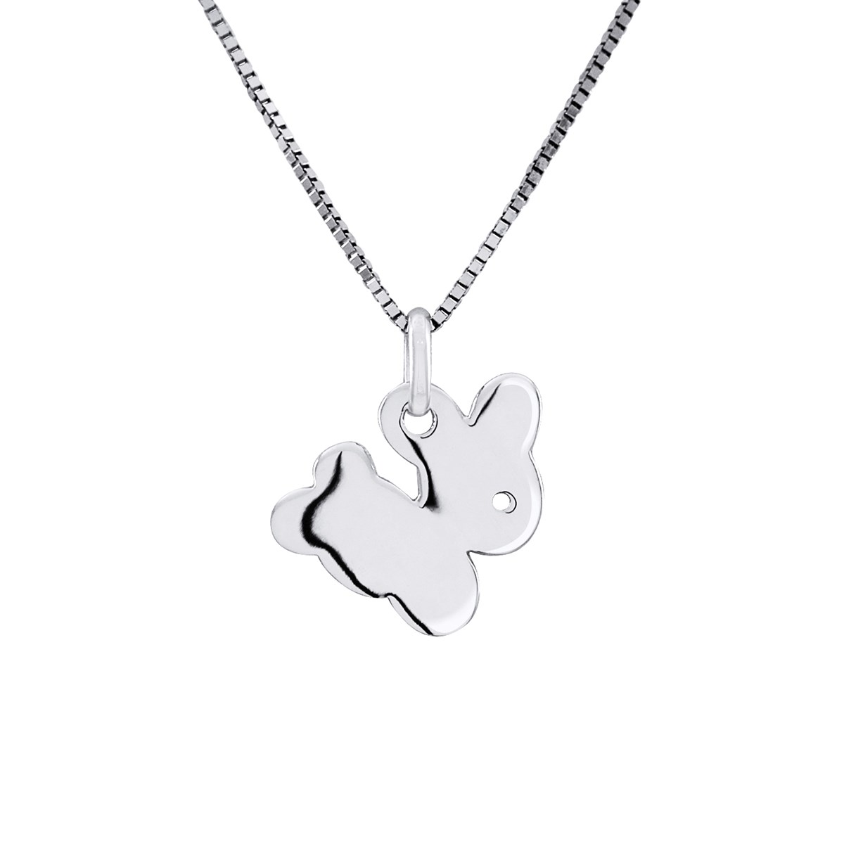Pendentif LAPIN - Grand modèle - Argent 925