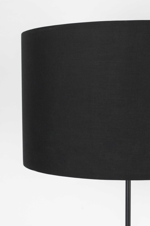 Zuiver Lesley vloerlamp zwart