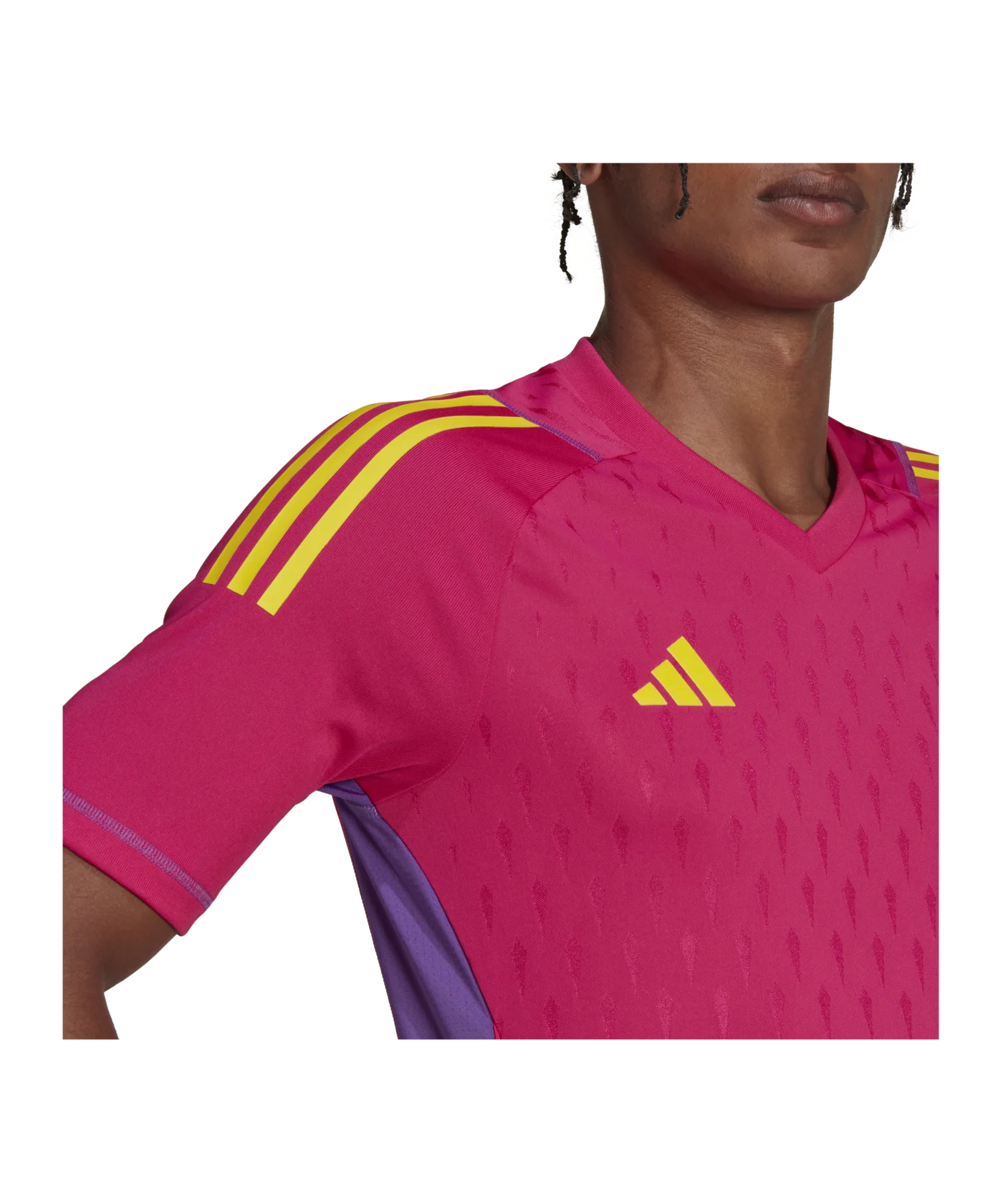 adidas Tiro 23 Pro Torwarttrikot Kurzarm Pink
