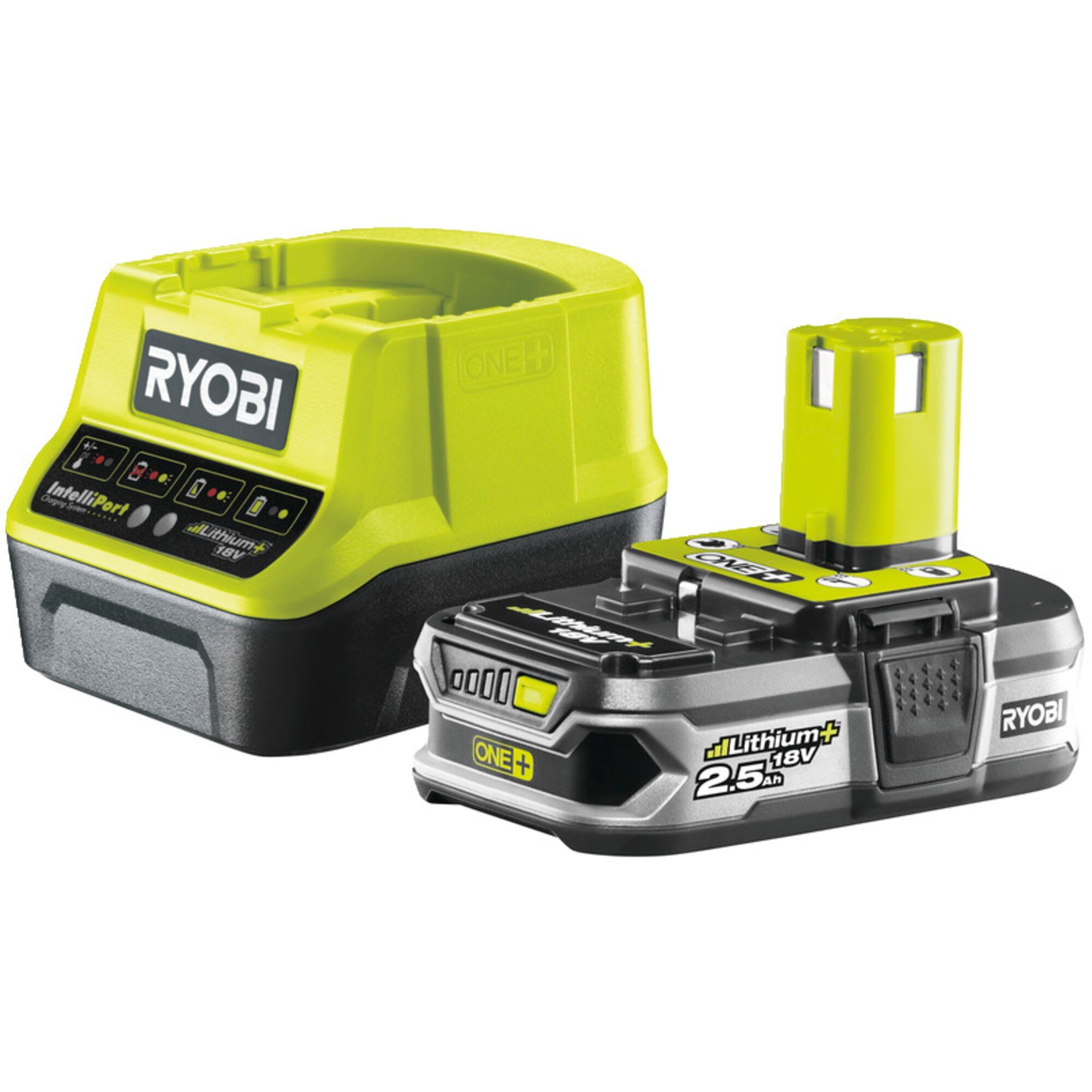 Ryobi Set 18 V ONE+ Akku-Starterset RC18120-125