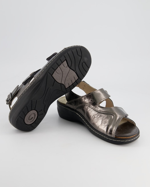 Hickersberger Kräuterschuhe Pantoletten in Silber