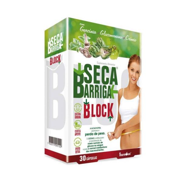 Fharmonat Seca Barriga Block 30 Cápsulas