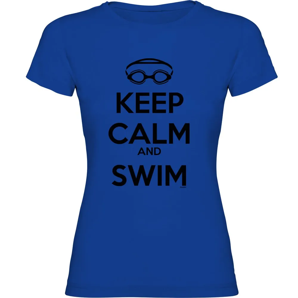 Kruskis Keep Calm And Swim kurzarm-T-shirt