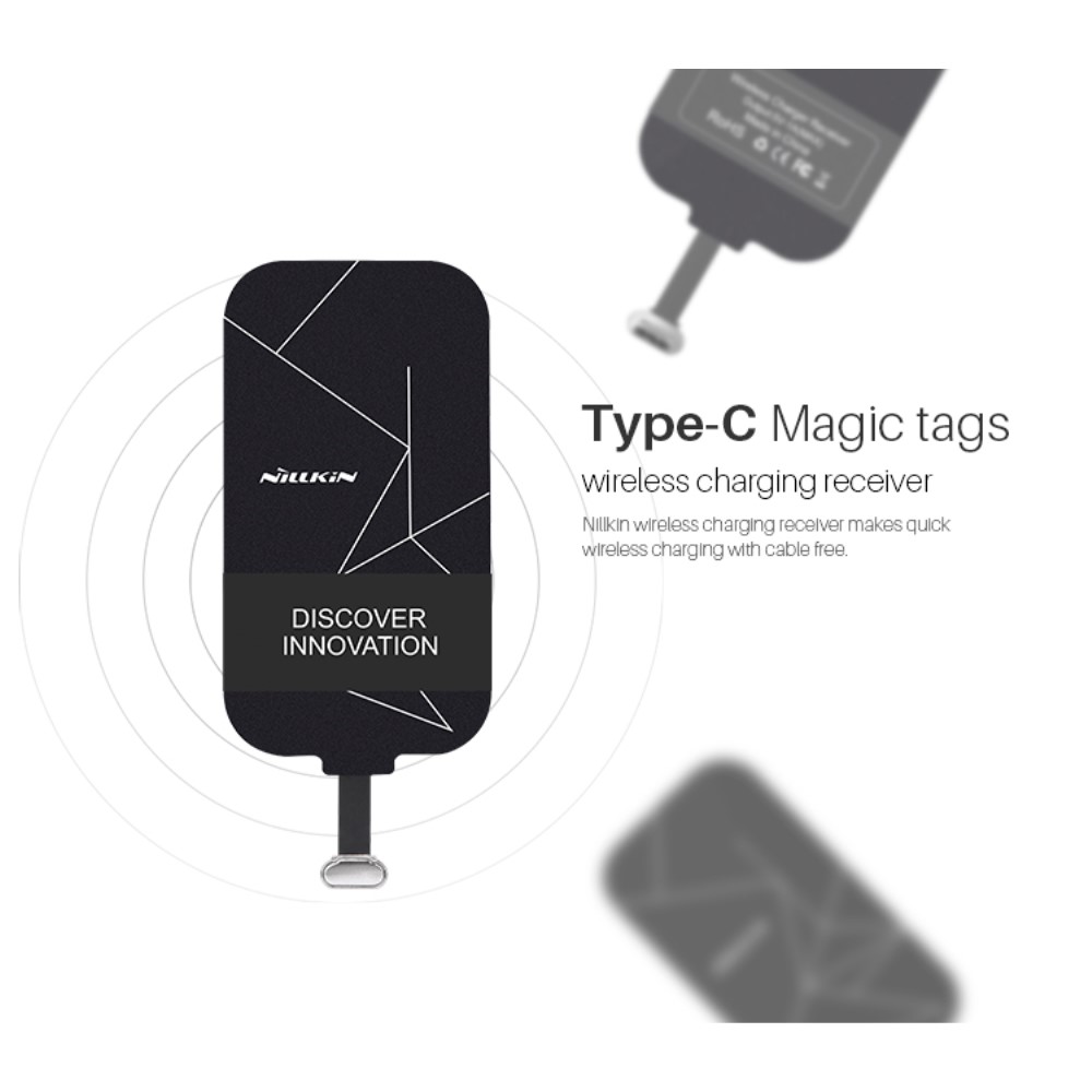 Kabelloses Qi Induktions Lademodul mit USB C Anschluss