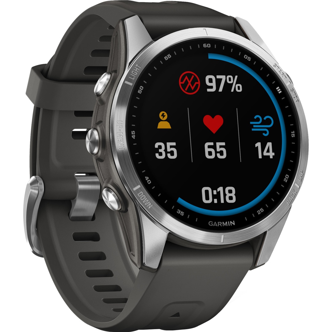 Garmin Fenix 7S Schiefergrau / Silber