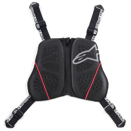 Protection poitrine Alpinestars NUCLEON KR-C - Noir / Rouge