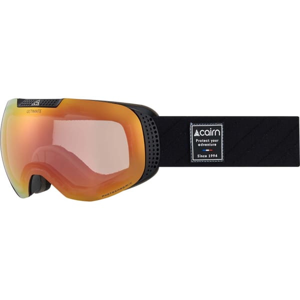 Masque de ski CAIRN ULTIMATE EVOLIGHT NXT MAT BLACK ORANGE