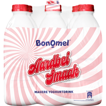 Bonomel Drink Aardbei 6 x 1 kg