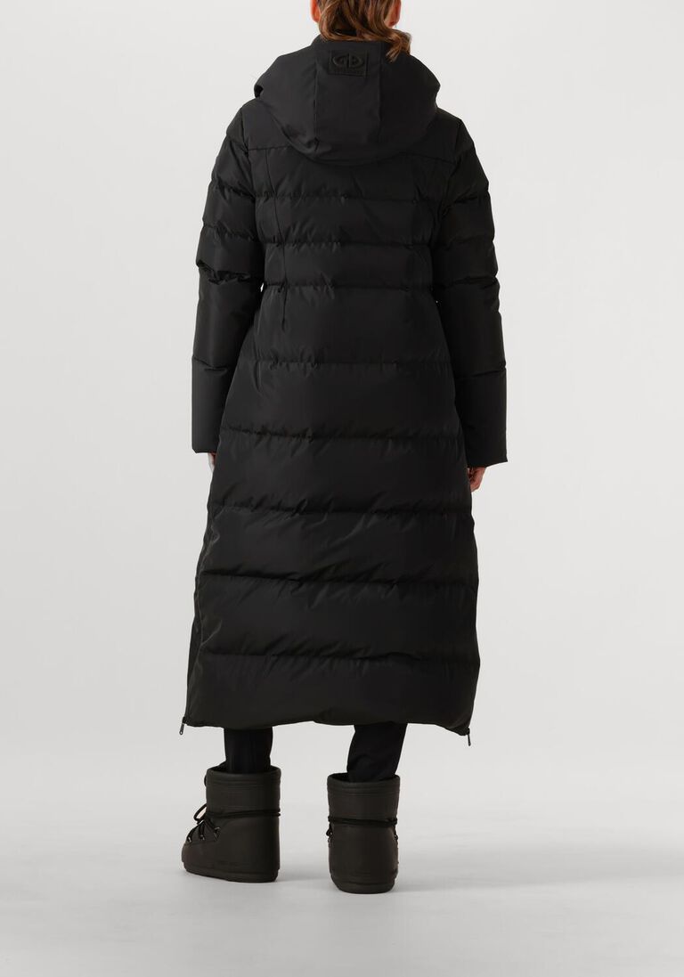 zwarte goldbergh gewatteerde jas sion jacket