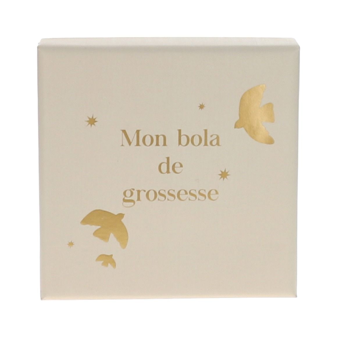 Collier bola de grossesse plaqué or cœur Atelier jasmin