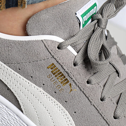 Baskets Suede Classic 374915 Steel Gray Puma White