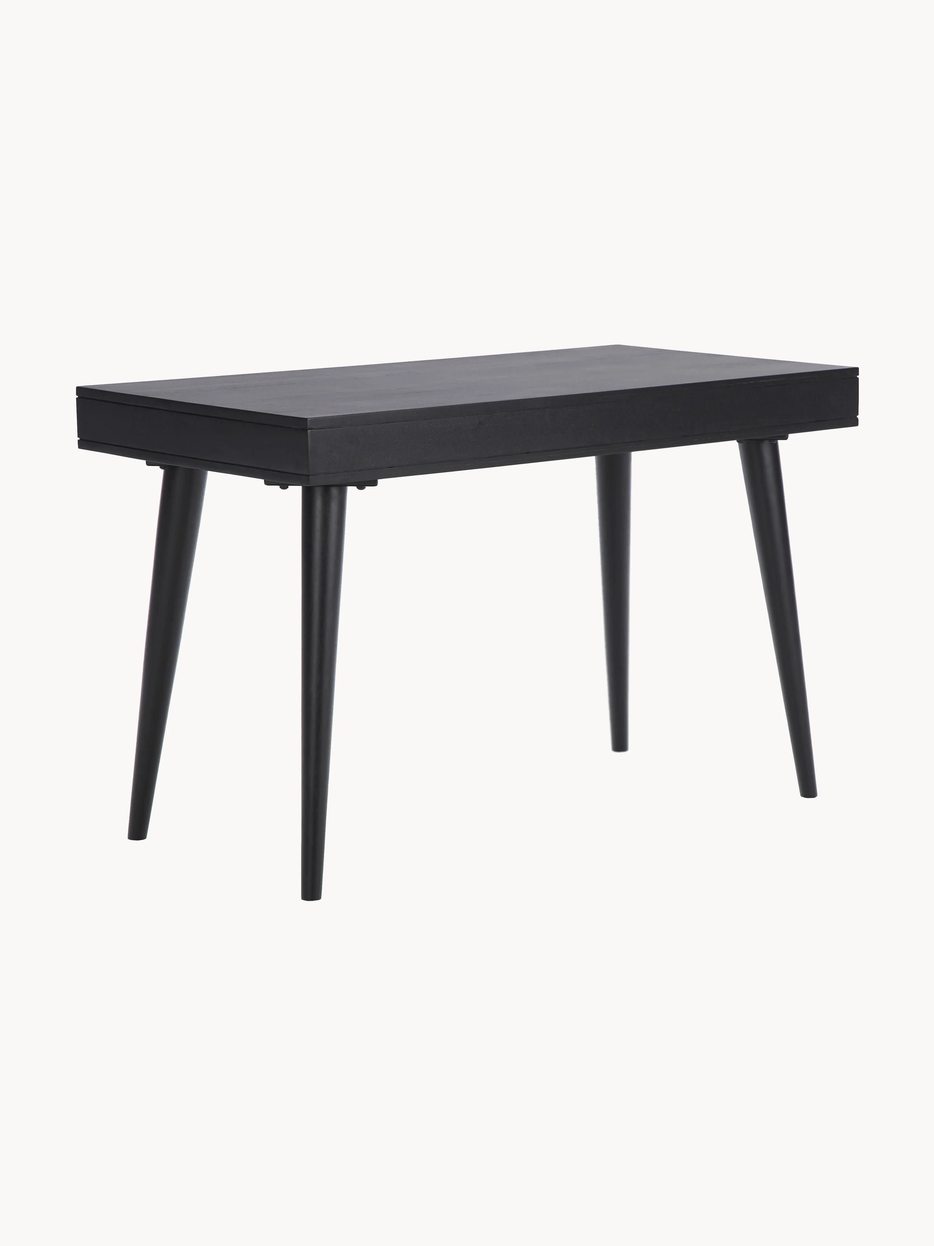 Bureau Tova van massief hout met lades