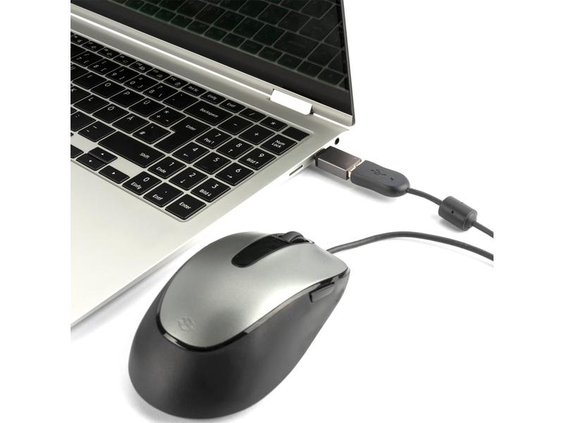 4smarts USB 3.0 Adapter 2-Set USB-C Stecker - USB-A Buchse Zwei Passive Adapter mit USB-C-Stecker auf USB-A-Buchse