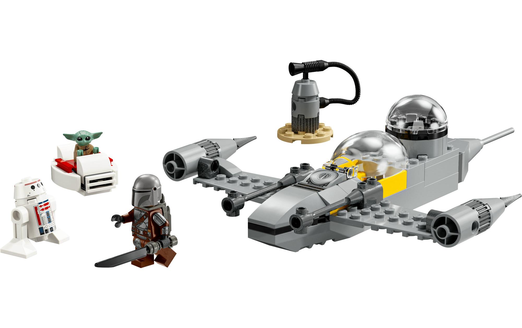 Star Wars Mandos und Grogus N-1 Starfighter 75410Cooles Star Wars Bauspielzeug für Kinder