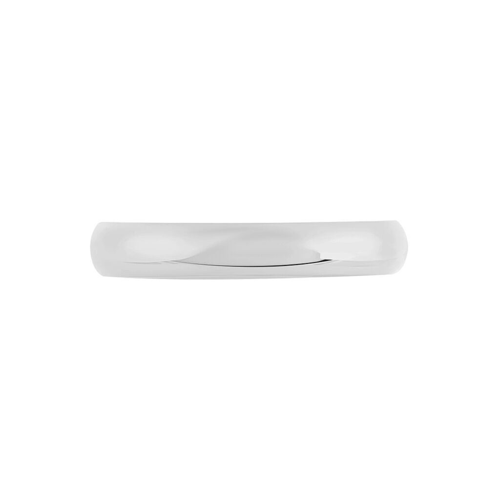 Alliance Aphroditia Demi Jonc Bombe Or Blanc