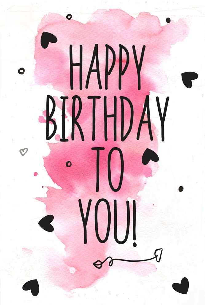 queence Metallbild »Happy Birthday to you« Sprüche 1 Stk. tlg.