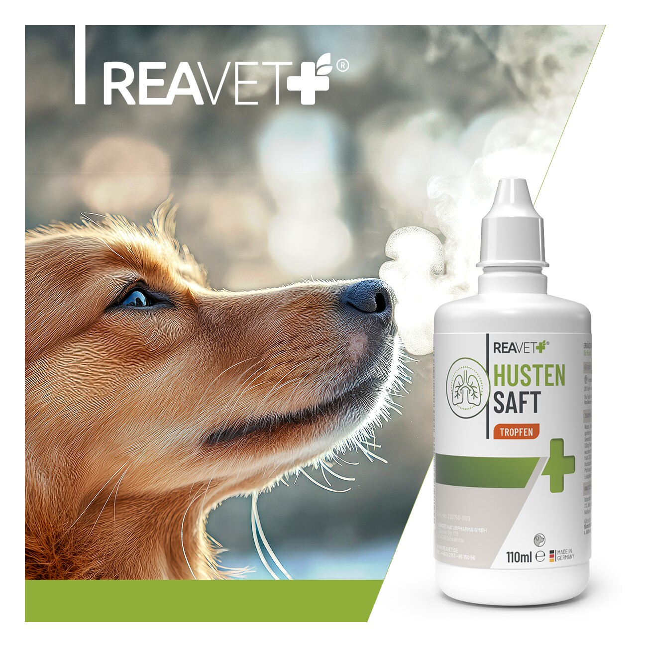 REAVET Hustensaft Tropfen 100ml