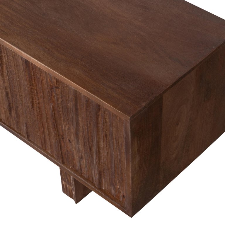 WOOOD Lavish tv-kast warm bruin