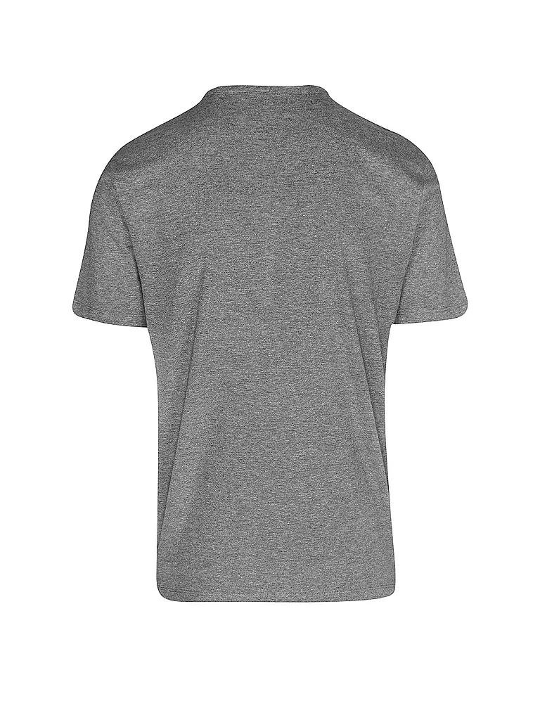SELECTED T-Shirt SLHPIMA ASK JOE grau