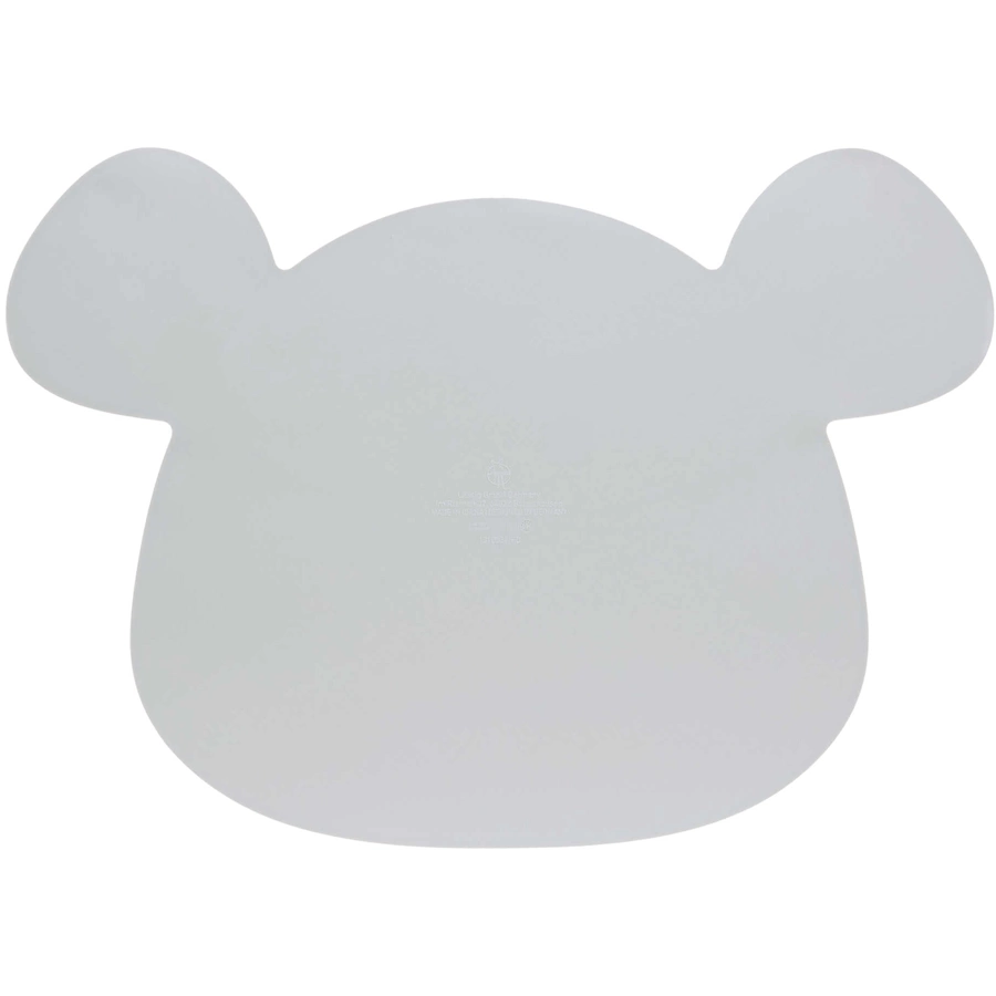 Lässig Esslernteller und Platzset Little Chums Mouse 2er Set grau