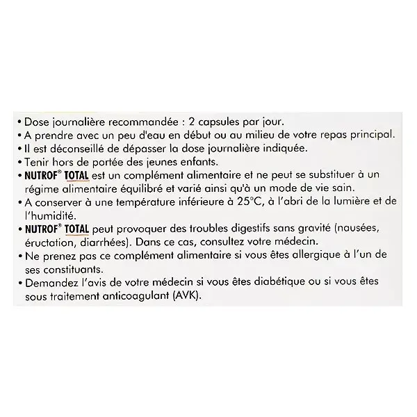 Théa Nutrof Total Lot de 2 x 180 capsules