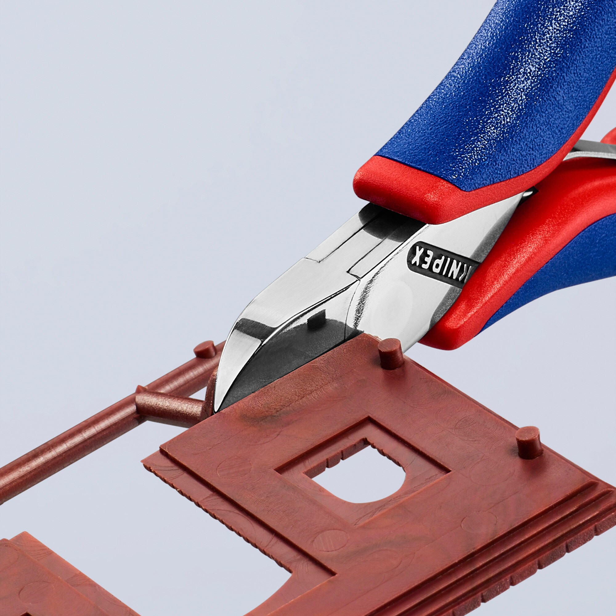 Knipex Schneid-Zange Elektronik-Seitenschneider 7722115