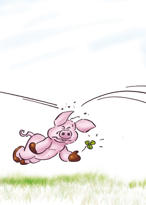 Doodles | Verjaardagskaart | varkentje