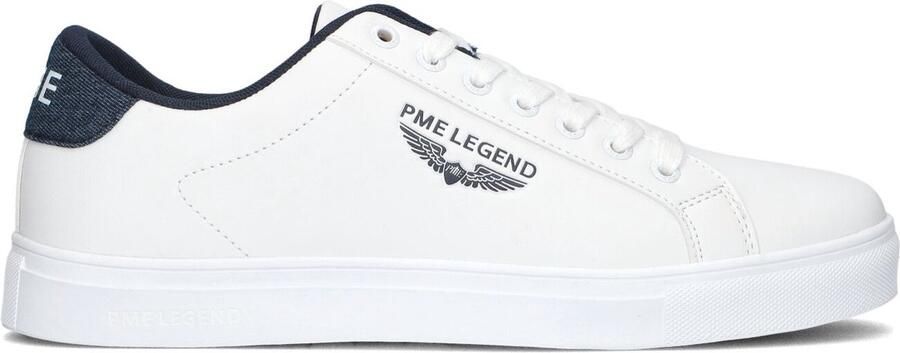 PME Legend Carior Lage sneakers Leren Sneaker Heren Wit