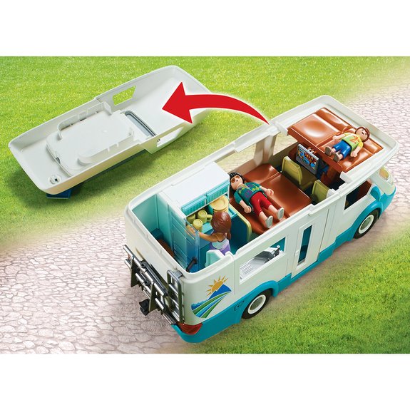 Famille et camping-car Playmobil Family Fun 70088