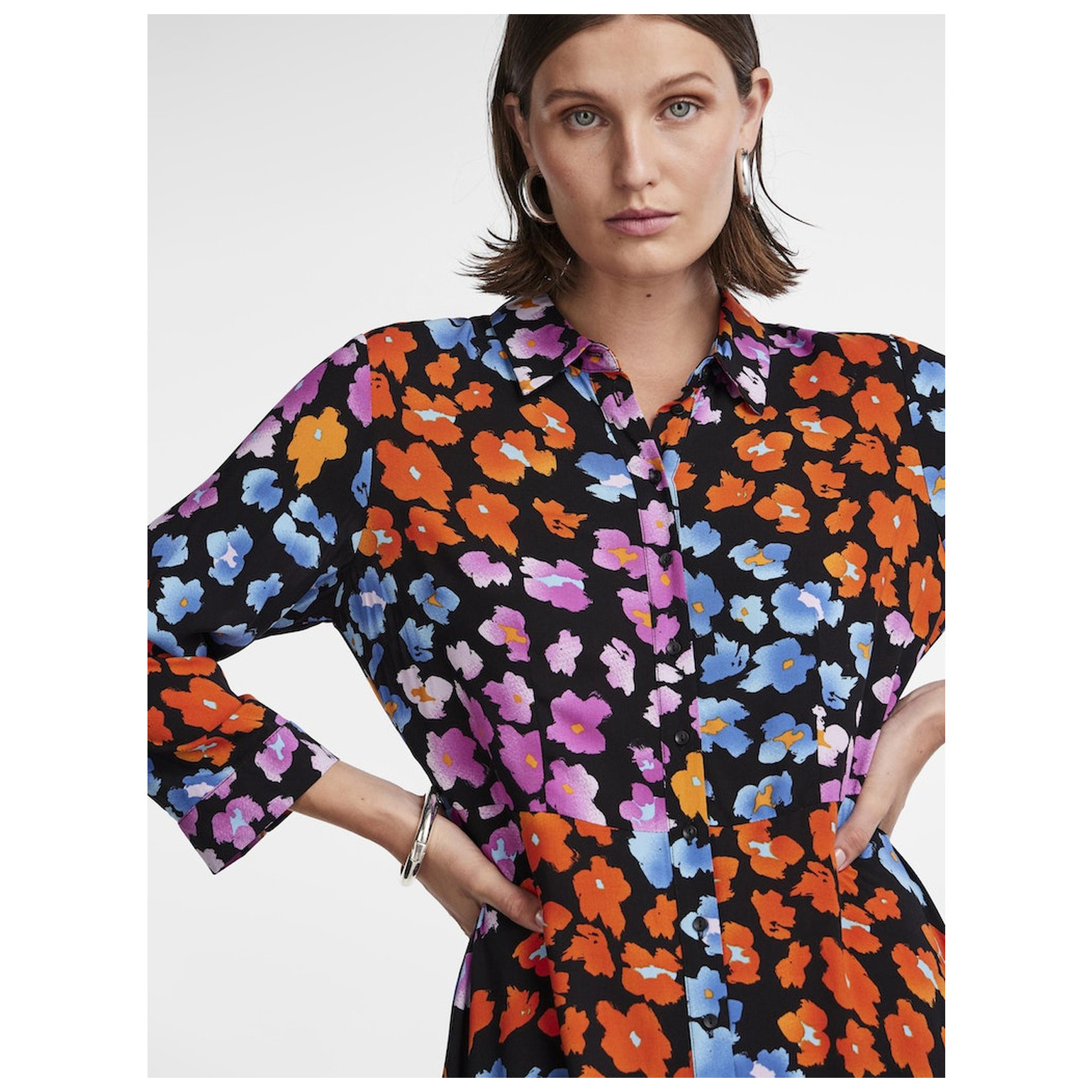Y.A.S YASSAVANNA LONG SHIRT DRESS S.