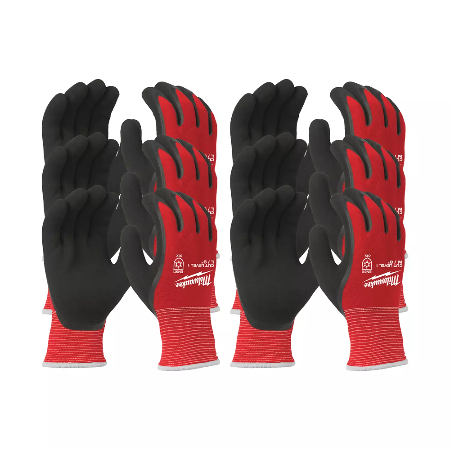 Milwaukee 4932471607 Winterhandschoenen - Snijklasse 1 - 9/L - 12 paar