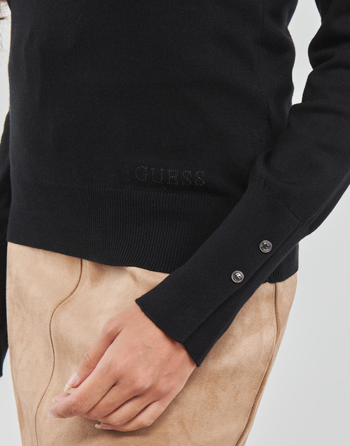 Guess - PAULE TN LS SWEATER - Noir