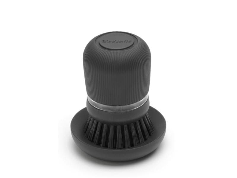 Brabantia Spülbürste mit Seifenspender Dunkelgrau Spülbürste mit integriertem Seifenspender Sink Side