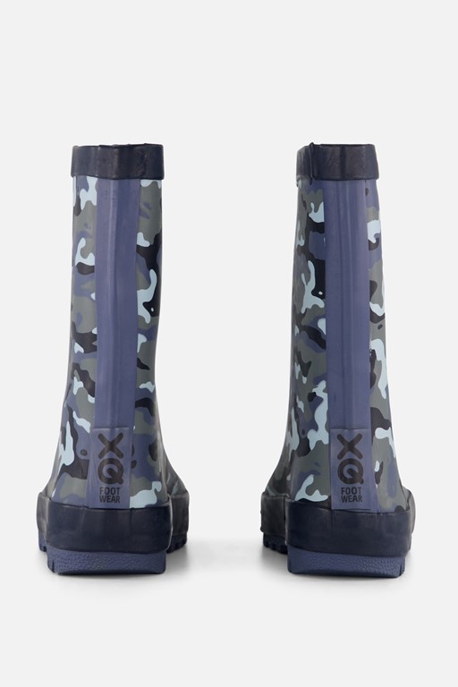 XQ Footwear Regenlaarzen grijs Rubber