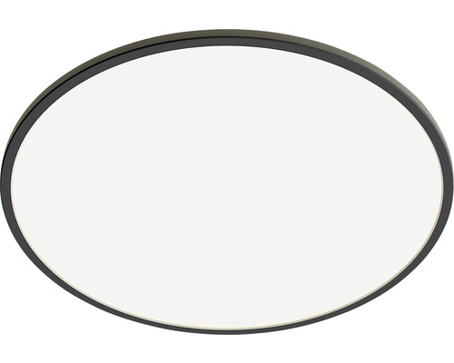 LED buitenplafondlamp 15W 1300 lm 2700K Ø 25 cm zwart