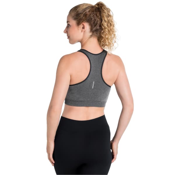 Brassière trail ODLO SEAMLESS MEDIUM CERAMICOOL SPORTS BRA ODLO SILVER GREY MELANGE
