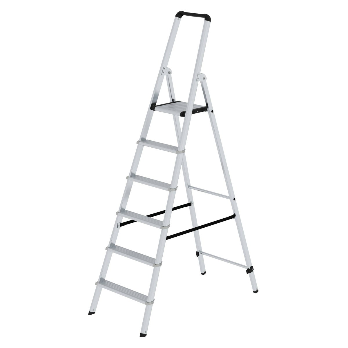 PROREGAL ML Trapladder, eenzijdig toegankelijk, 6 treden