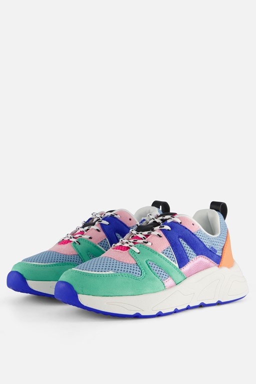 POSH by Poelman Sneaker blauw Synthetisch